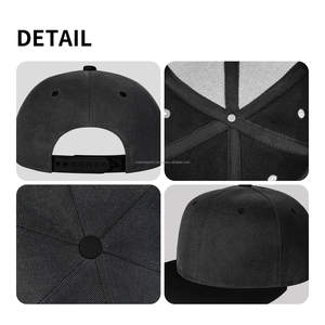 หมวกเบสบอลปรับได้6แผงผ้าฝ้ายทอลายทแยงแบบมืออาชีพทำจาก TPU สำหรับผู้ใหญ่หมวกเบสบอล100% ปรับได้ - Product Image 3