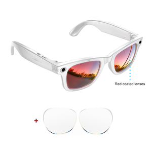 Lunettes intelligentes Sanvnet GS4 Max AI avec caméra 8MP, enregistrement vidéo, transfert Wi-Fi et <span class=keywords><strong>traduction</strong></span> en temps réel - Product Image 4