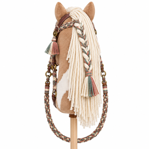 Brida para caballo de juguete personalizada, hecha con materiales ligeros, costuras de calidad y colores encantadores para accesorios de equitación. - Product Image 2