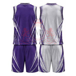Tenue d'équipe réversible pour le basketball, vêtements de jeu, uniforme de basketball réversible en vente en ligne - Product Image 2