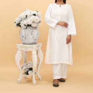 2PC Printed Cambric Cord <b>Set</b> PS5107 for Women's <b>Blazers</b> - Product Image 3