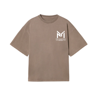 Pak Muntaha Impex Men's Oversized Cotton <b>T</b>-<b>Shirt</b> O-<b>Neck</b> Short Sleeve Casual Printed Logo Front Solid Color Jersey Knitted - Product Image 1