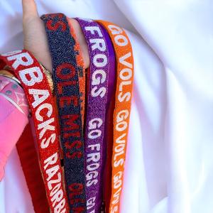 Correa de Repuesto Personalizada, Ancha, Hecha a Mano, Bordada con Cuentas, Ajustable, para Bolso de Mano, Desmontable, Tipo Bandolera, con Cristales - Product Image 4