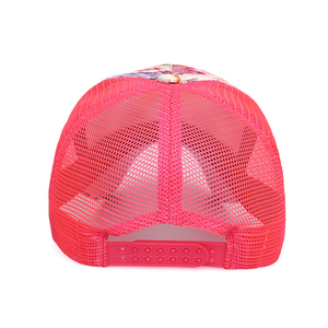 Custom Tiger <b>Camo</b> Trucker Hat Mesh Breathable Patch <b>Cap</b> Full Color Print Bulk Blank Ready To Ship Wholesale Design Team - Product Image 5