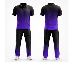 High Quality Custom <b>Cricket</b> Uniform Exporter Sublimation Printed | Men Women Youth <b>Cricket</b> Wears Polo Shirt and Trouser - Product Image 2