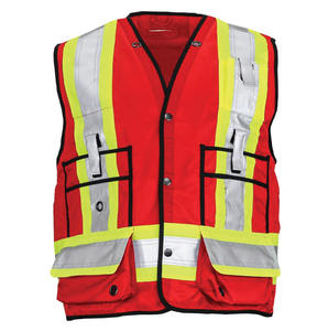 Chaleco de Seguridad Reflectante de Alta Visibilidad para Hombre, Ropa de Trabajo OEM, Transpirable, Múltiples Tallas, Venta Caliente - Product Image 4