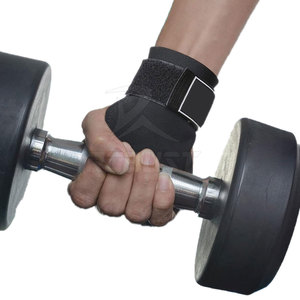 Correas de Agarre para Levantamiento de Pesas de Cuero Vacuno Transpirable y Ligero para un Entrenamiento de Fuerza y Práctica en el Gimnasio - Product Image 2
