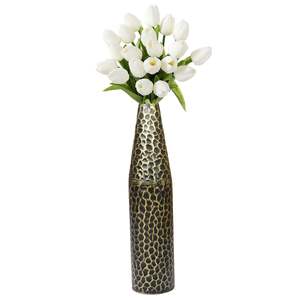 Vase en métal haut de gamme pour la décoration intérieure, avec une finition élégante, un design moderne et une durabilité longue durée - Product Image 4
