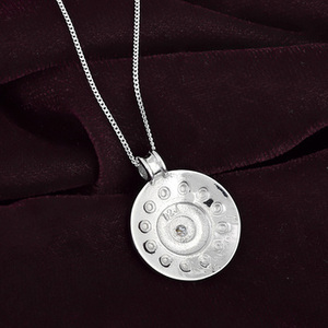 Colgante Fino de Plata de Ley 925 Pura con Amatista, Topacio, Peridoto, Citrino, Granate y Cornalina – Regalo Ideal - Product Image 3