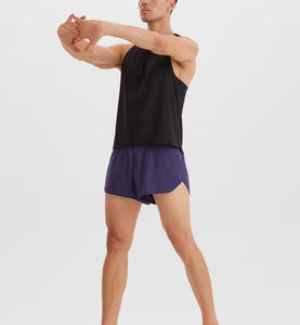 เสื้อกล้ามวิ่งสำหรับผู้ชาย แห้งเร็ว ระบายอากาศได้ดี เสื้อกีฬาแขนกุด เสื้อกล้ามออกกำลังกายสำหรับการฝึกซ้อม - Product Image 6