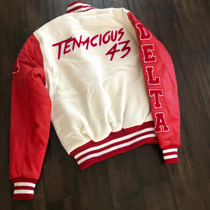 Chaqueta Universitaria Personalizada – Chaqueta Deportiva Estilo Letterman, Precio al por Mayor, Producto Totalmente Personalizado, Logotipo Personalizado - Product Image 4