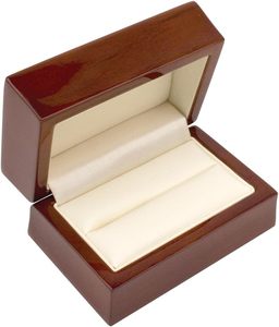 Luxury Wooden Jewelry Gift Box with Velvet Interior Premium Necklace Storage <b>Display</b> <b>Case</b> for Women - Product Image 4