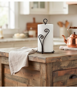 Decorative Handmade Metal <b>Paper</b> Towel Holder For Stylish Home Countertop Display Use And Everyday Use Bathroom Use - Product Image 5