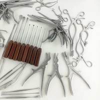 Ensemble d'instruments chirurgicaux pour laminectomie, 47 pièces, kit d'instruments orthopédiques pour chirurgie de la colonne vertébrale, outils de décompression lombaire.