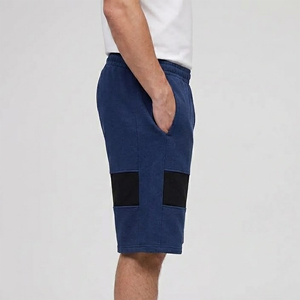 Pantalones Cortos Unisex de Poliéster/Algodón con Bloques de Color, Ligeros, Transpirables, de Corte Relajado, con Logotipo Frontal Personalizable, para Artes Marciales - Product Image 3