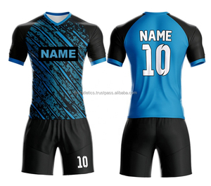 Nouvel arrivage 2023 100% Polyester vente en gros vêtements de football personnalisés sport football Club uniforme avec personnalisation couleurs - Product Image 3