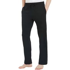 Wholesale OEM Service Custom Logo Canvas Lightweight Elastic Waist Drawstrings <b>Winter</b> Wear <b>Men</b> Fleece Sweatpants Outdoor Casual - Product Image 2