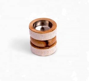 2026 Ramadan Eid Brûleur de Bakhoor en bois spécial Brûleur d'encens Madhkan par Quality Handicrafts Nouvelle version avec parfum de rose - Product Image 2