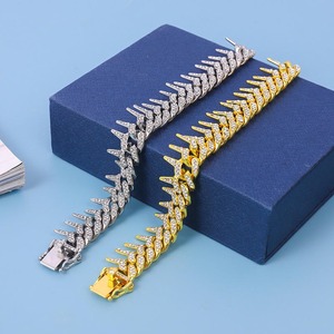 Personality Fashion <b>Men'S</b> Hip Hop Stainless Steel Bracelet Chain Wholesale Simple Cuban Bracelet for <b>Men</b> Gift - Product Image 1