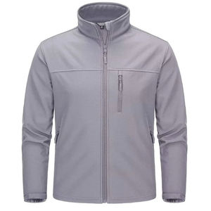 Veste polaire légère personnalisée pour homme, coupe-vent, softshell, imperméable, en toile, pour la randonnée hivernale, le travail en extérieur - Product Image 6