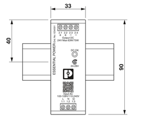PS-EE-2G/1AC/24DC/75W/SC - Fuente de alimentación 1234301 - Product Image 2