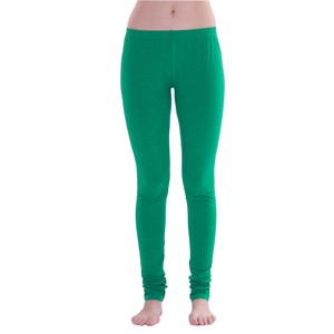 Pantalones de Yoga para Mujer, Cintura Media, Doble Cepillado, Secado Rápido, Suaves y Elásticos, 100% Algodón, Logotipo Personalizado, Ropa Deportiva Transpirable - Product Image 1