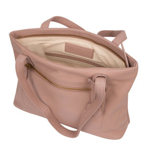 High Quality Genuine Leather Large Women's Shoulder/Crossbody <b>Backpack</b> Handbag Spacious Fashion Durable Zipper Closure - Product Image 3