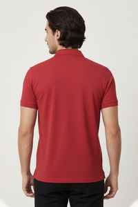 Produit le plus vendu, t-shirt polo pour homme fabriqué au Pakistan, polo classique, fermeture éclair sur le devant, tissu lisse, polo élégant à manches courtes - Product Image 2