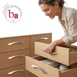 Beads Art Industrial Aluminum Modern <b>Cabinet</b> Handle Bar Kitchen Furniture Pull Durable Design - Product Image 3