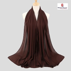 Tela suave para pañuelos de cuello, mezcla de algodón, viscosa y poliéster, accesorio de moda ligero, textil, fabricante OEM ODM de marca privada - Product Image 5