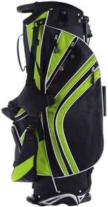Golf Stand Bag 9 Inch PU Waterproof Solid Color Zip Closure with <b>Wheel</b> and Shoe Pockets <b>Machine</b> Washable for Adults - Product Image 4