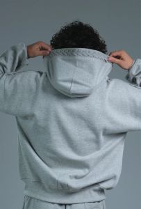 ชุดวอร์มผ้าฝ้าย 100% ระบายอากาศได้ดี ดีไซน์สีพื้น - Product Image 2