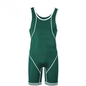 Custom College Wrestling <b>Singlet</b> for <b>Women</b> Adults Polyester/Cotton Breathable 140g Fabric Discharge Printed OEM Service - Product Image 1