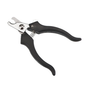 Outil de toilettage pour animaux de compagnie simple et écologique en acier inoxydable et plastique durable, coupe-ongles pour chien - Product Image 1