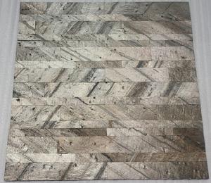 Revêtement mural décoratif en pierre d'ardoise naturelle flexible, design hôtelier de qualité, meilleur prix, épaisseur 4-6mm, 15x60cm - Product Image 2