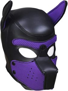 Máscara con Orejas Caídas para Perros, Hecha a Mano, Personalizada, de Alta Calidad, en Diversos Colores, Tamaño Personalizado, Accesorio Deportivo para la Vida Diaria - Product Image 4