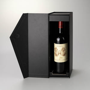 Boîte cadeau ondulée avec séparateurs en carton pour bouteilles de vin - Product Image 5