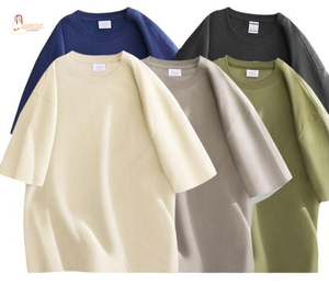 Camisetas Casuales de Mujer, Diseño Moderno, Corte Ajustado, Alta Calidad, 100% Algodón, Estilo Tejido con Patrón Sencillo y Liso - Product Image 1