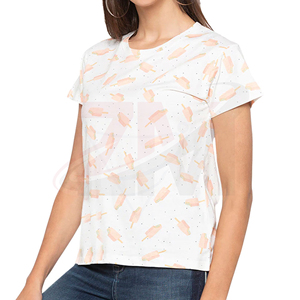 T-shirt en coton uni pour femme, coupe ajustée, tissu respirant et doux, style décontracté pour l'été, usage quotidien, style minimaliste streetwear - Product Image 1