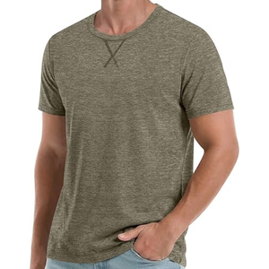 T-shirt streetwear surdimensionné personnalisé pour homme, 100 % coton jersey respirant 200 g/m², grande taille, épais, épaules tombantes, manches courtes - Product Image 1