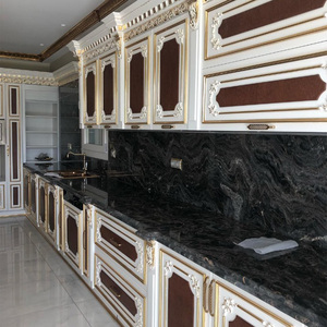 Meuble de cuisine moderne de luxe Berfa, armoire de cuisine sur mesure en panneaux de particules, mobilier de cuisine modulaire multifonctionnel pour - Product Image 5