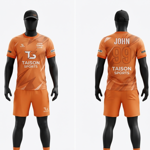 ชุดสควอชพรีเมียม 240 กรัม ผ้าโพลีเอสเตอร์อินเตอร์ล็อค สีเขียวมะนาว แต่งแผงคอนทราสต์ พิมพ์โลโก้ด้วยความร้อนแบบกำหนดเอง ไซส์พลัส ด้านหน้า - Product Image 6