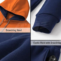Ensemble de survêtement décontracté pour homme, avec capuche, couleur unie, 100 % coton respirant, idéal pour la gym et l'entraînement, vente en gros