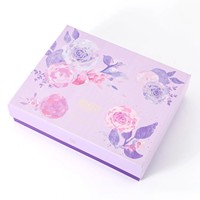 Boîte cadeau en deux parties, boîte d'emballage rigide de luxe personnalisée avec couvercle et base, emballage cadeau haut de gamme avec logo