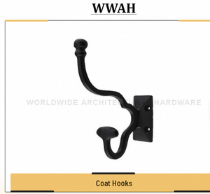 Ganchos de Pared de Hierro Fundido Negros, Modernos y Sencillos, al por Mayor, Personalizados, Rústicos, Forjados, Decorativos con Diseño de Flor, Ecológicos - Product Image 4