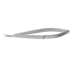 Tijeras profesionales de acero inoxidable para cirugías, calidad prémium, Micro cornea, plástico Curvo - Product Image 1