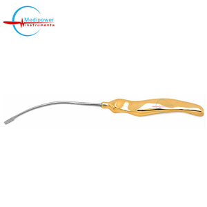 Disector de Senos Reutilizable Daniel, Disector Endoscópico para la Frente y el Contorno Orbital, Semicurvo, 24 cm |   Instrumentos de Cirugía Plástica OEM - Product Image 2