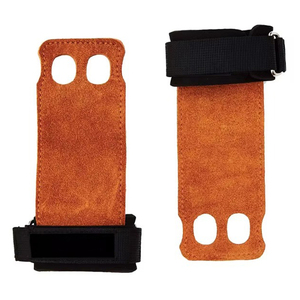 Poignées de gymnastique en cuir de vachette sur mesure, antidérapantes, durables, idéales pour la musculation et l'entraînement. - Product Image 1