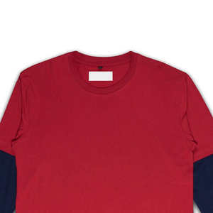 Camiseta Personalizada de Lujo para Hombre, de Marca, Extra Grande, Estampada, de Doble Manga, 100% Algodón Canvas 230g, Ecológica, Antiarrugas, Corte Holgado - Product Image 2