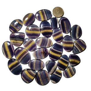 Cabochons de pierres précieuses en vrac Quartz arc-en-ciel naturel de haute qualité 20-45mm certifié tiers pour la fabrication de bijoux - Product Image 2